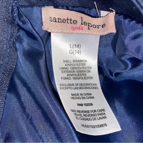 Nanette Lepore Girls Floral Print Skirt (Size L/14) - Picture 3 of 6